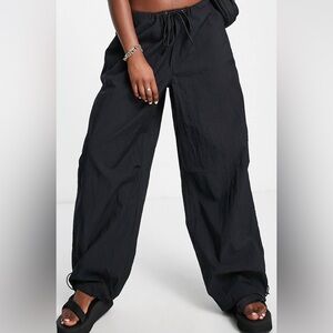 Topshop Black Balloon Pants